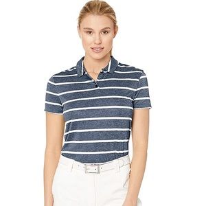 NWT Women’s Nike Dri-Fit Striped Polo Size S